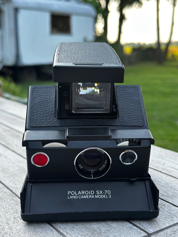 Polaroid SX 70 "All Black" (gebraucht)