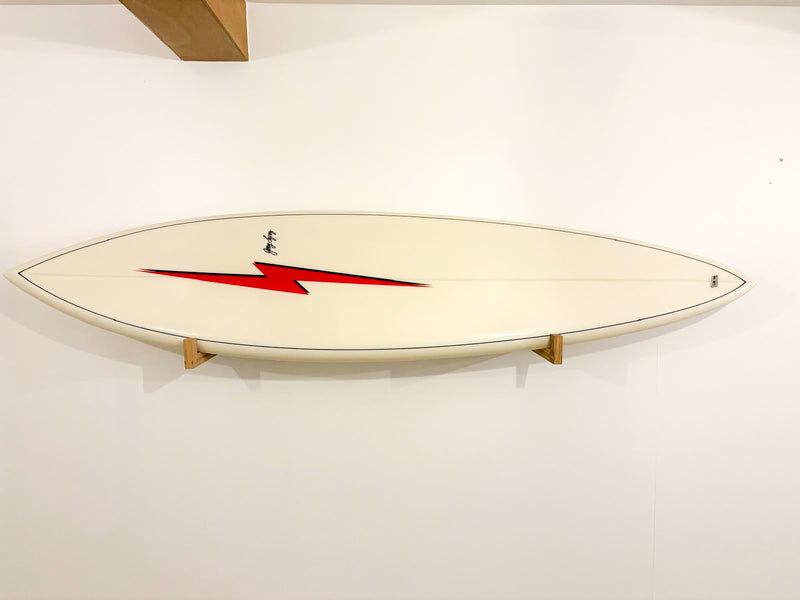 LIGHTNINGBOLT 7'4“ Gerry Lopez Gerry Lopez Lightning Bolt Pipeliner 7'6 for Sale | Original Clark